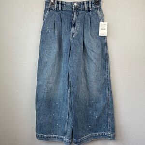 NWT Dessert Spring Wide Leg Cropped Jeans Size 25
